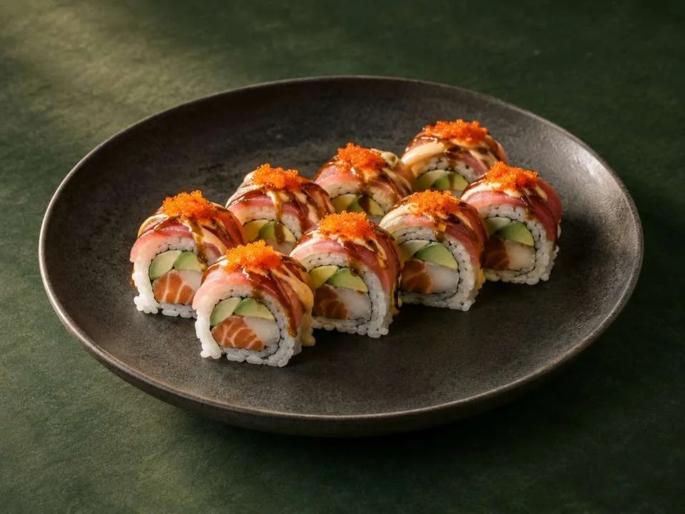 Generated illustration of Cherry Blossom Roll