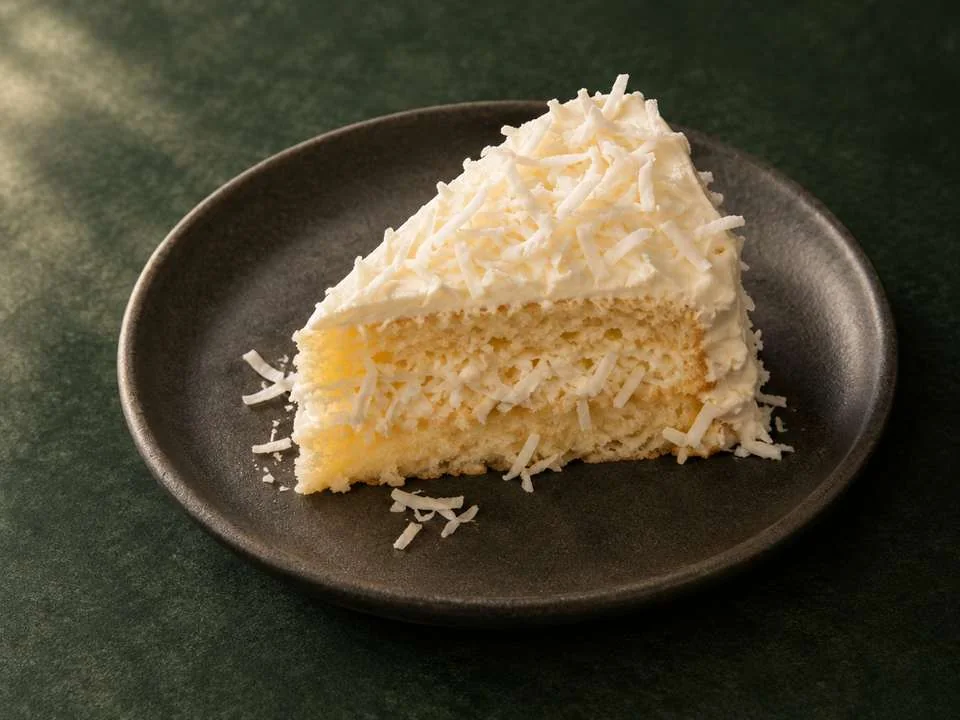 Generated illustration of Coconut Cake