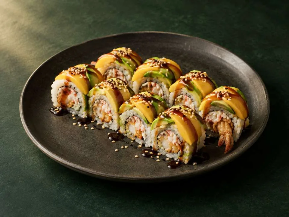 Generated illustration of Dancing Shrimp Roll