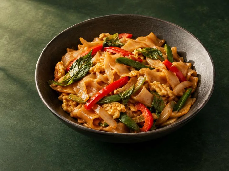Generated illustration of Drunken Noodles
