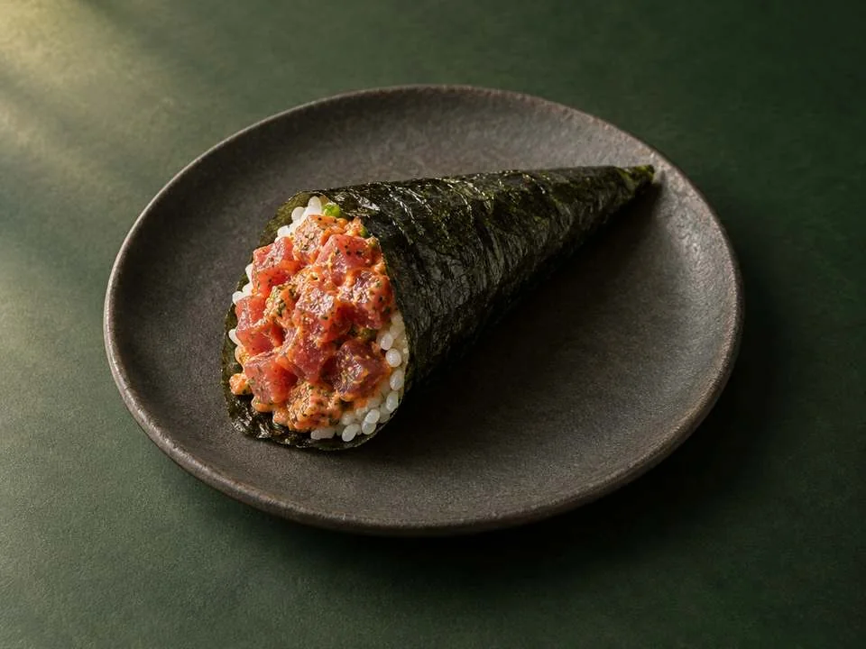 Generated illustration of Spicy Tuna Hand Roll