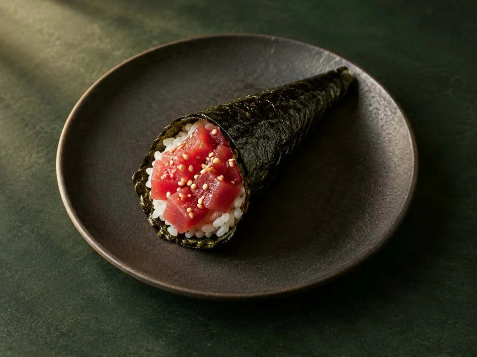 Generated illustration of Tuna Hand Roll
