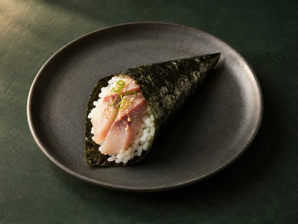 Generated illustration of Yellowtail Hand Roll