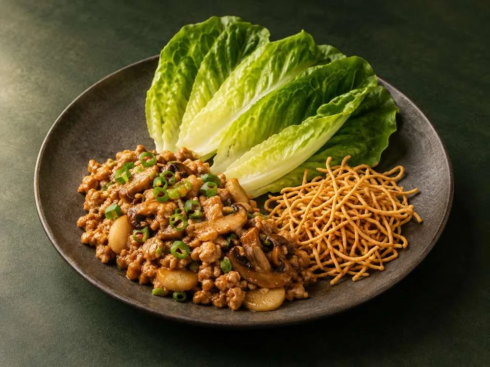 Generated illustration of Chicken Lettuce Wraps
