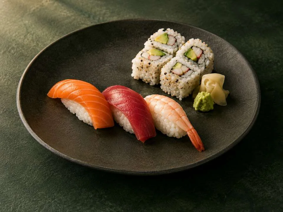 Generated illustration of Nigiri Sampler
