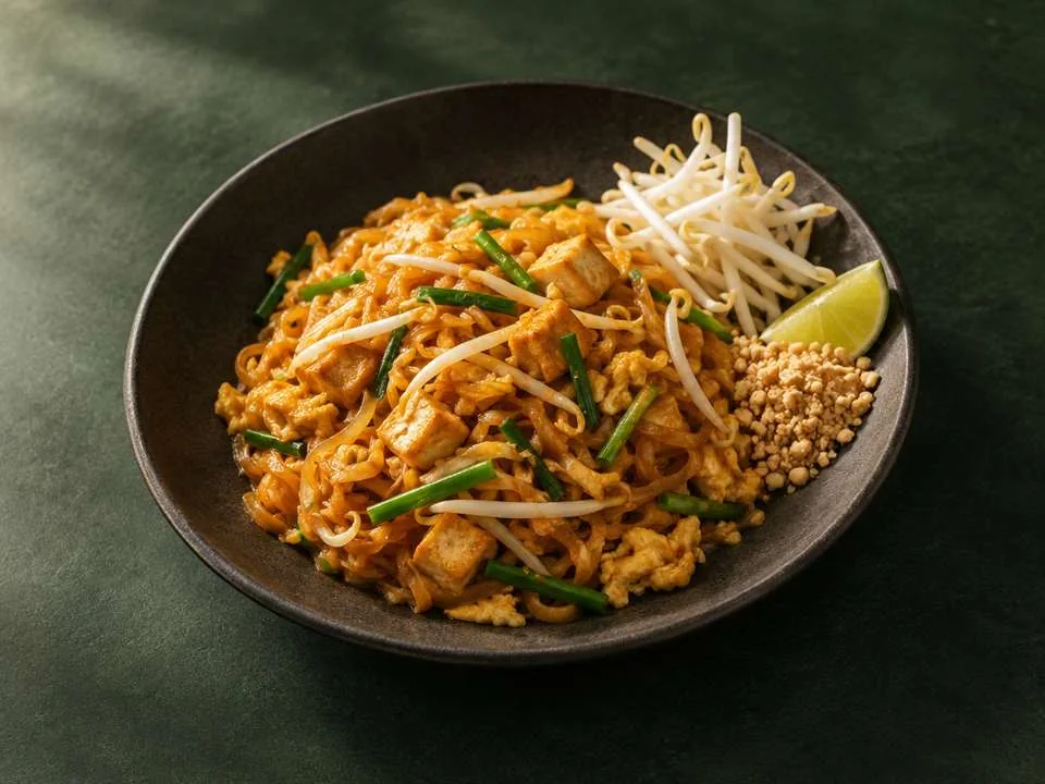 Generated illustration of Pad Thai