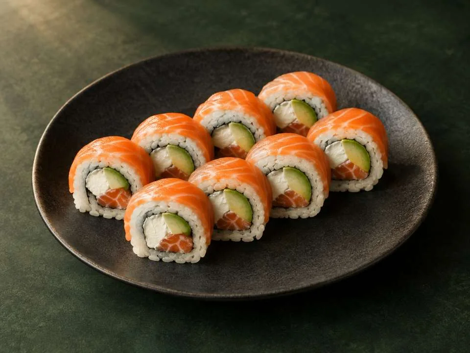 Generated illustration of Philadelphia Roll