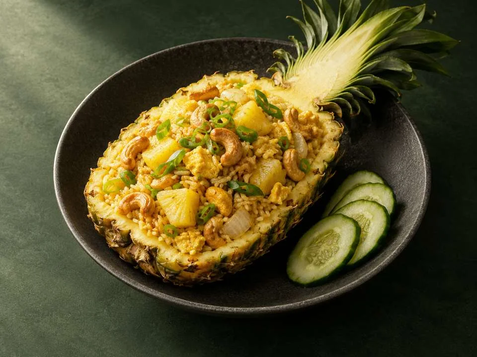Generated illustration of Pineapple Fried Rice