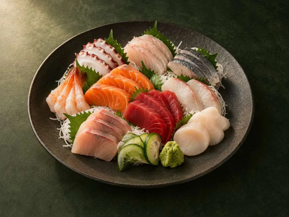 Generated illustration of Sashimi Deluxe