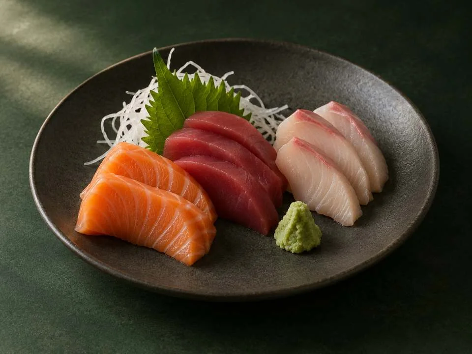 Generated illustration of Sashimi Sampler