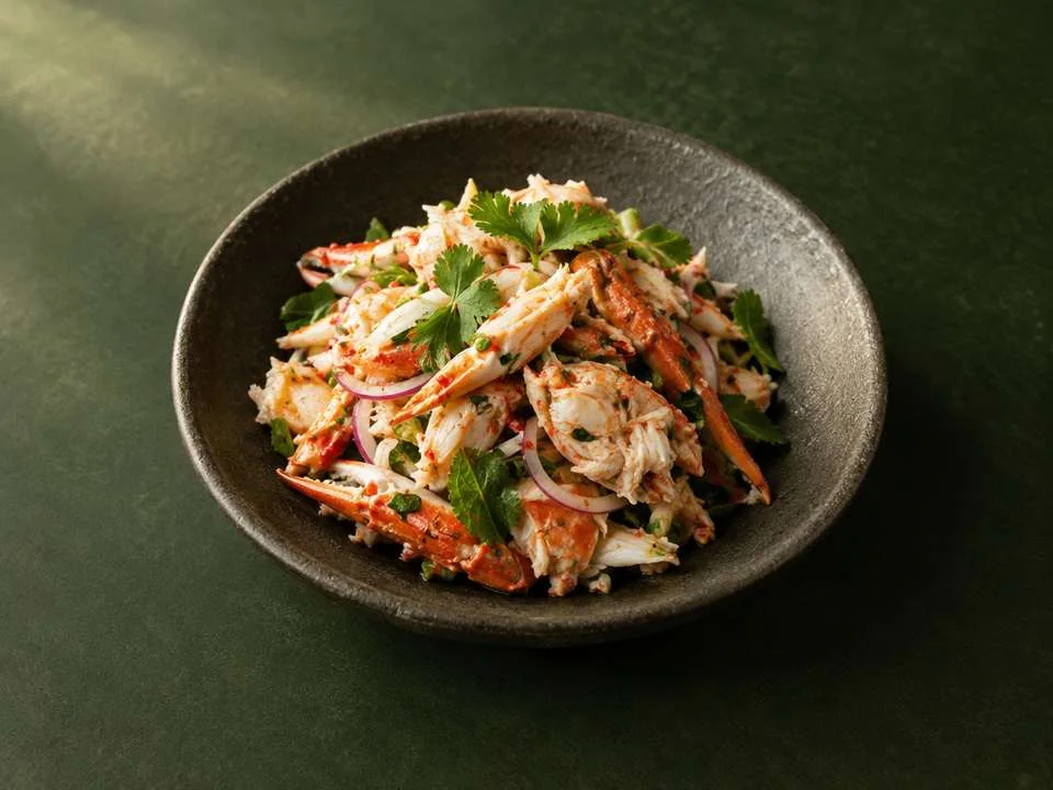 Generated illustration of Spicy Crab Salad