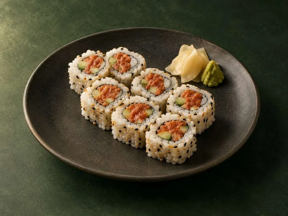 Generated illustration of Spicy Tuna Roll