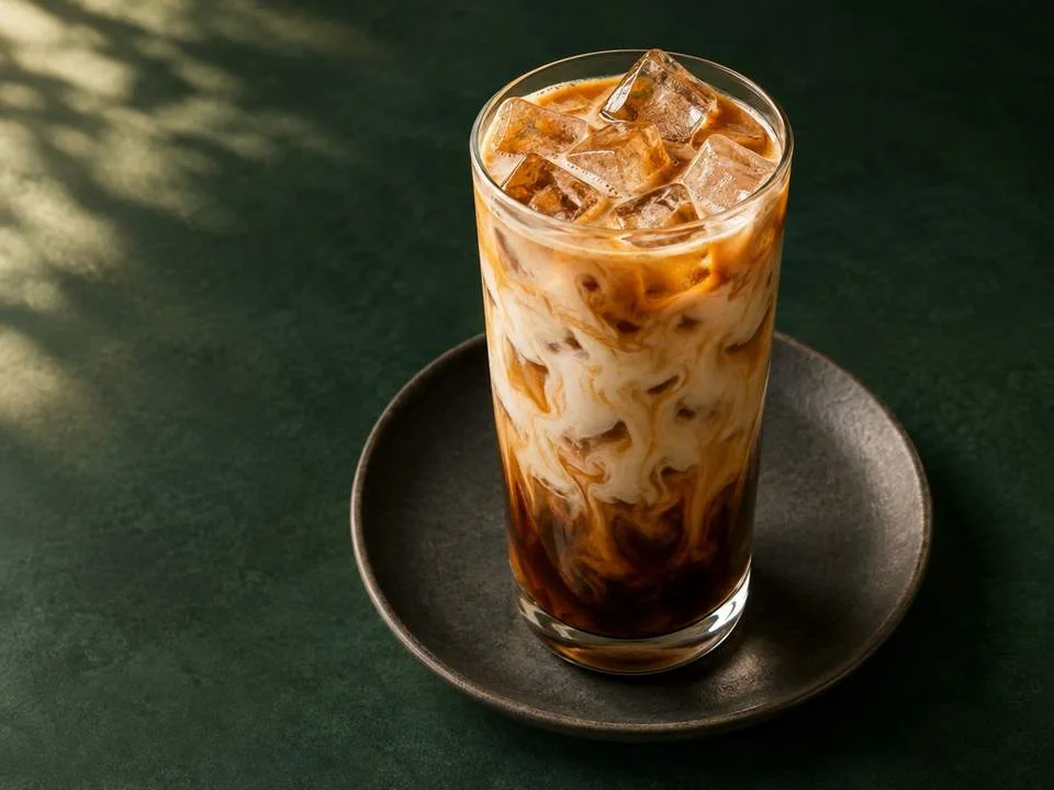 Generated illustration of Thai Iced Coffee