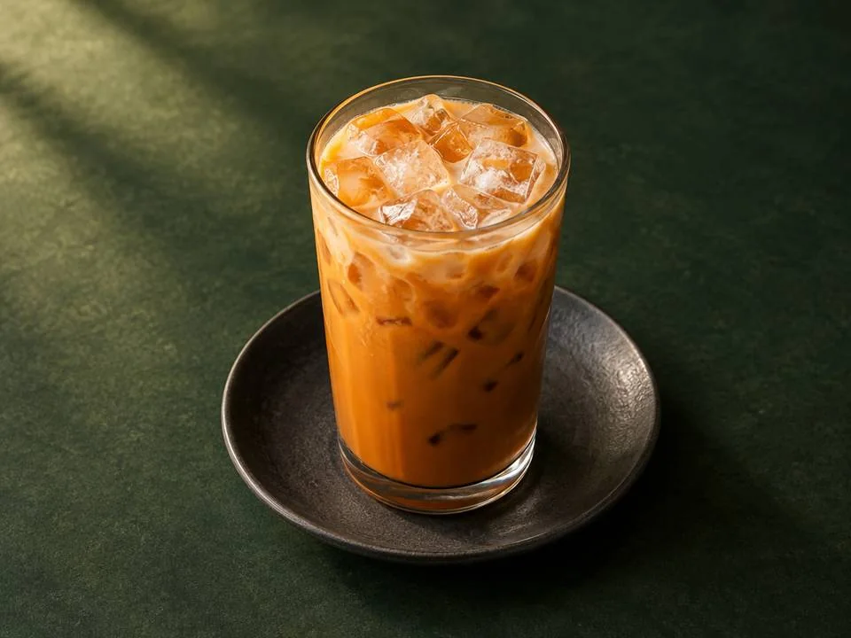 Generated illustration of Thai Iced Tea
