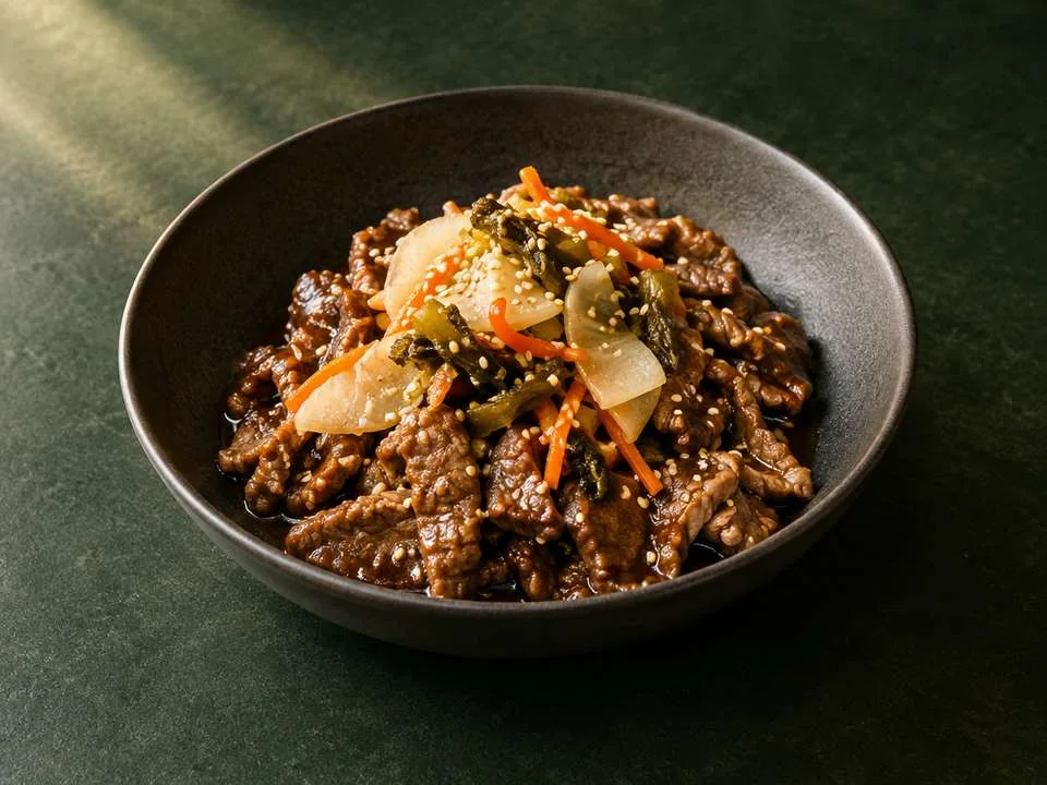 Generated illustration of Thai Zen Beef